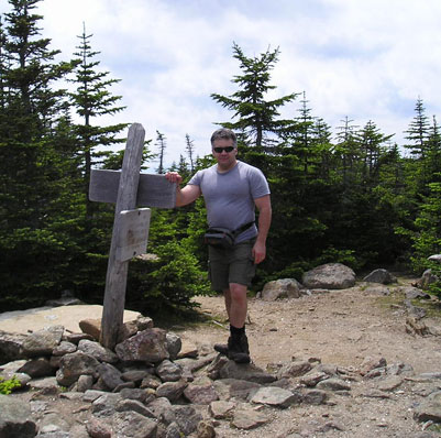 Tim on Carter Dome