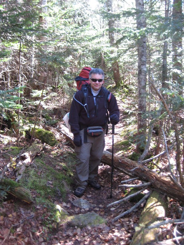 IMG_2553.JPG - Tim on the Davis Path.