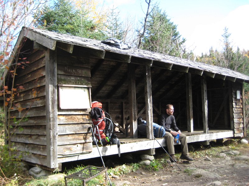 IMG_2595.JPG - We took a short break at Rocky Branch Shelter # 2.