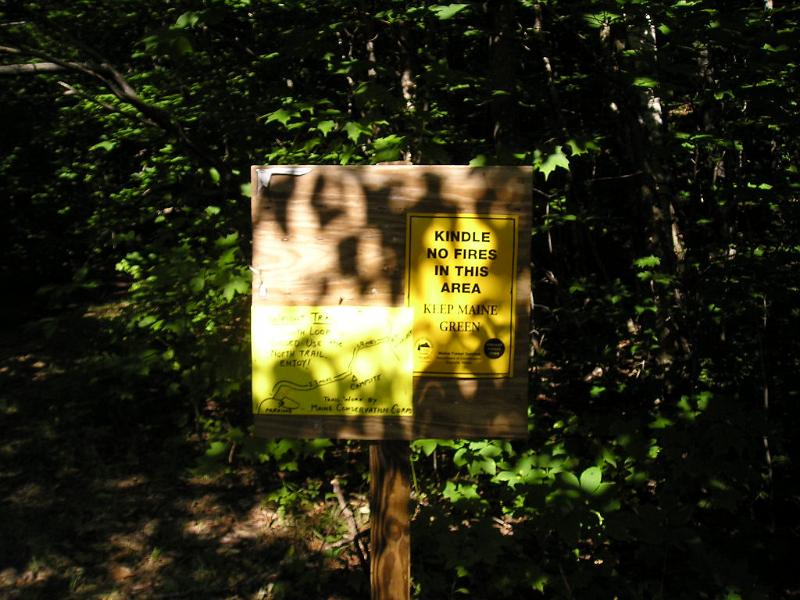 GooseEye.JPG - At the trailhead for the Wright trail a note said the south side of the trail was closed. Turns out it was the north side that was closed.