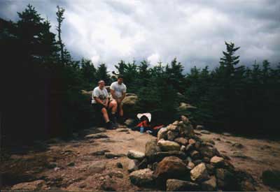On the summit of Carter Dome