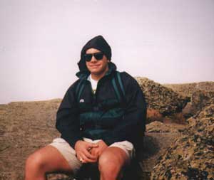 Tim on Mt. Lafayette - September 2000
