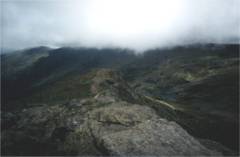 View from the summit of Mt. Monroe