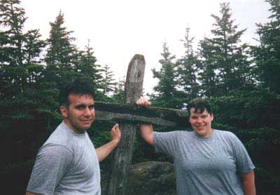 Me and Danielle on the summit of North Carter