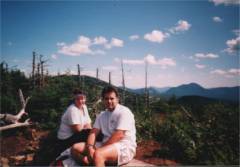 Danielle and Tim on Mt. Tom