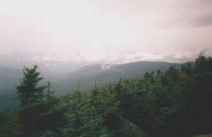 View from the summit of North Hancock
