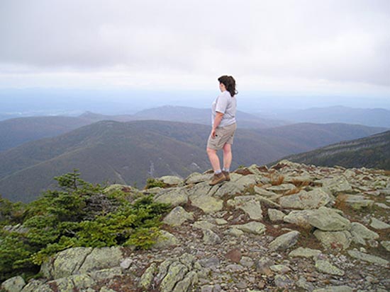 Danielle on South Moosilauke