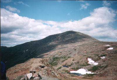 Mt. Washington from the summit of Mt. Monroe