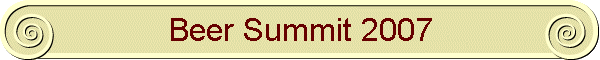 Beer Summit 2007