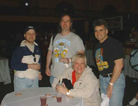 Having fun at the Beer Summit