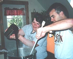 Adding the malt