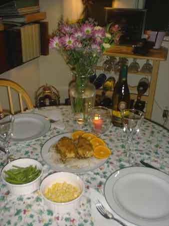 Time for dinner