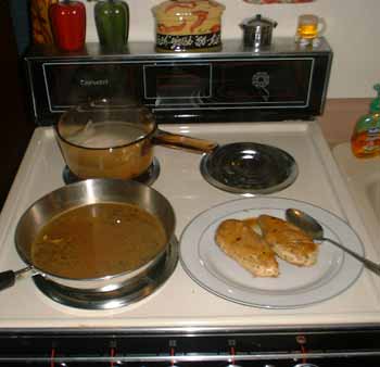 Making sauce