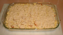 Ready for the oven