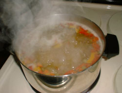 Pasta and peppers