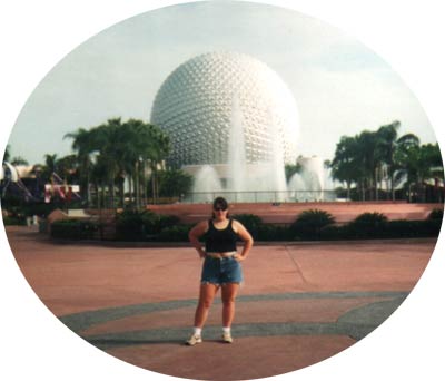 Danielle at Epcot Center